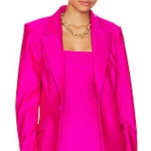 Good American Compression Shine Blazer